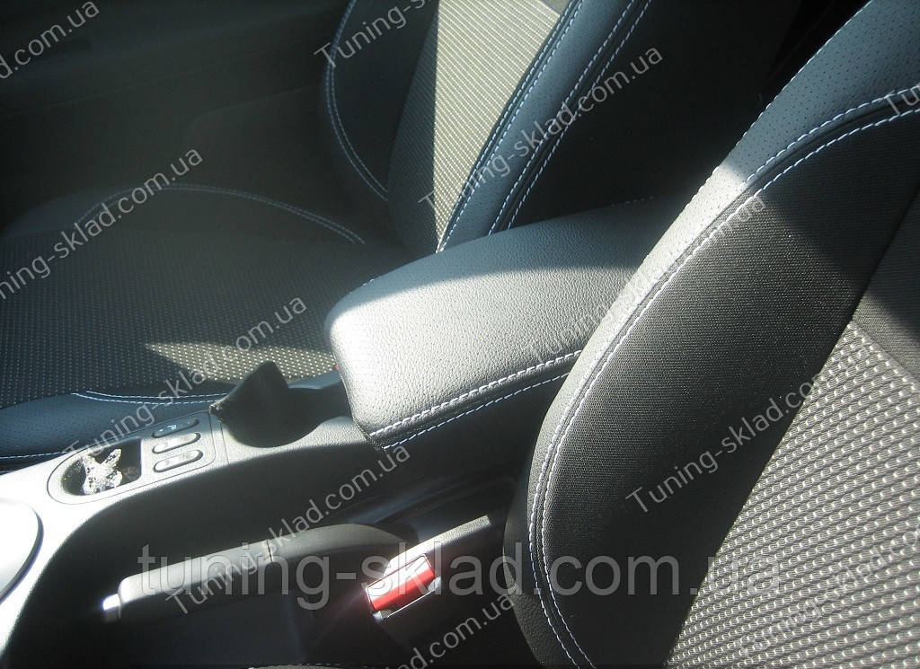 Чохли на сидіння Нісан Кашка (чохли з екошкіри Nissan Qashqai стиль Premium), фото 1