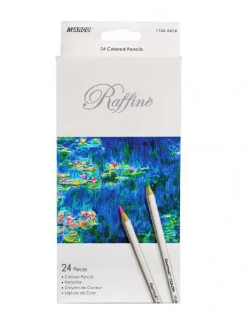 Олівці кольорові Marco Raffine 24 кольори (7100-24CB)