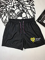 Шорты Palm Angels черного цвета | Пляжные качественные мужские шорты | Брендовые спортивные мужские шорт