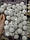 Намистини з пухирцями "Малинка" 30 мм білі 500 грам, фото 10