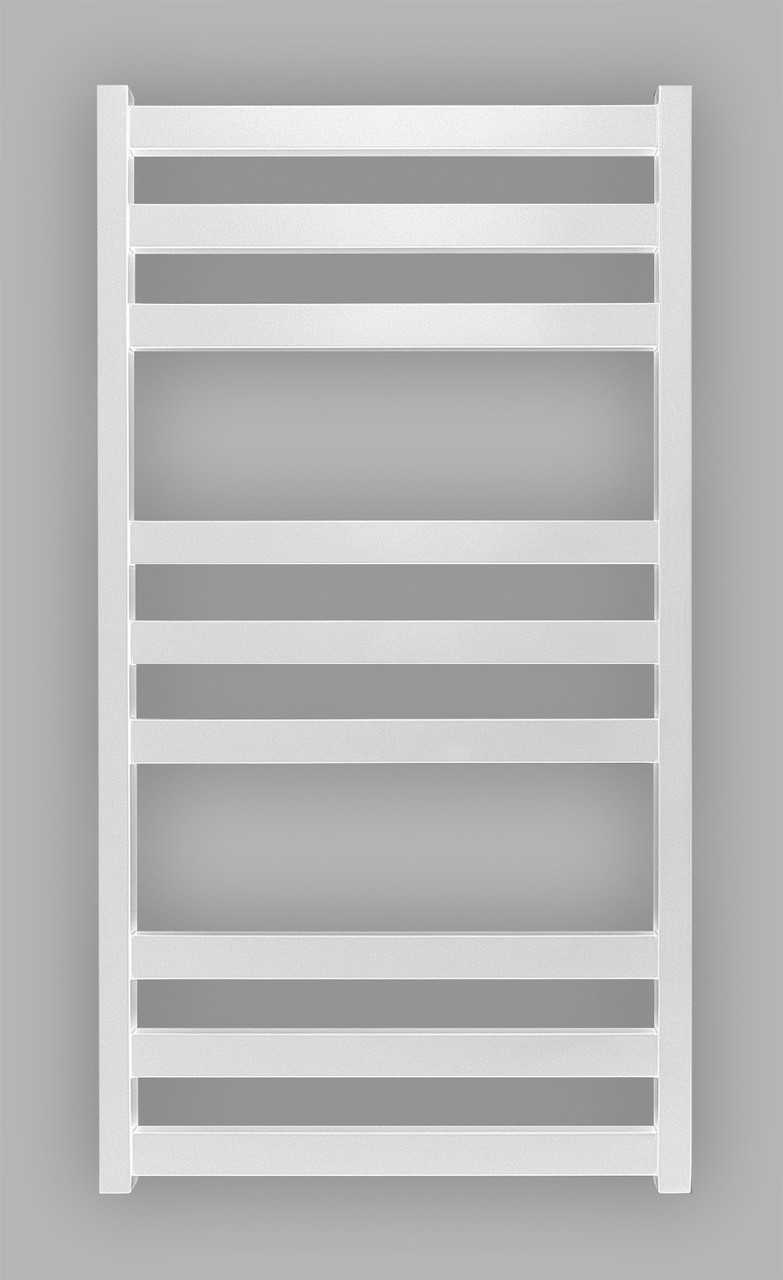 Полотенцесушетель Genesis-Aqua Tristar flat 80x53 см, білий