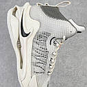 Eur36-46 кросівки Nike Air Zoom G.T. Jump White and Black високі, фото 9
