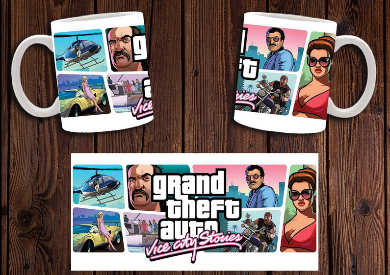 Чашка "GTA Vice City" / Кружка ГТА Вайс Сіті №3