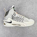 Eur36-46 кросівки Nike Air Zoom G.T. Jump White and Black високі, фото 3