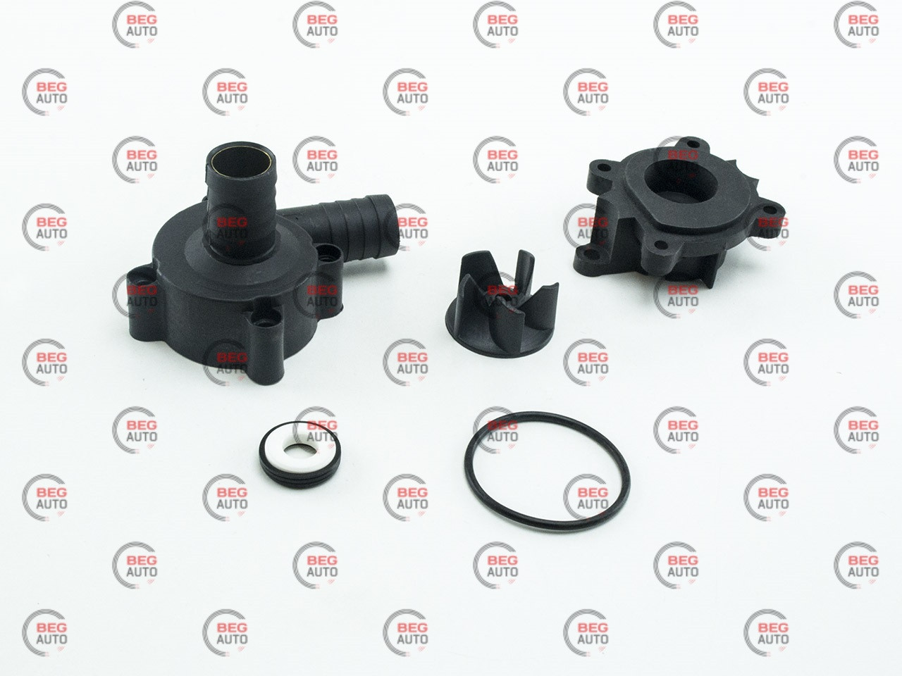 Ремкомплект додаткового мотора пічки Газель великий (повний) d18 нового зразка