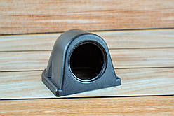 Корпус на стійку, одиночн.52мм. для приборів, тахом (L) чорний MGA 1/CK