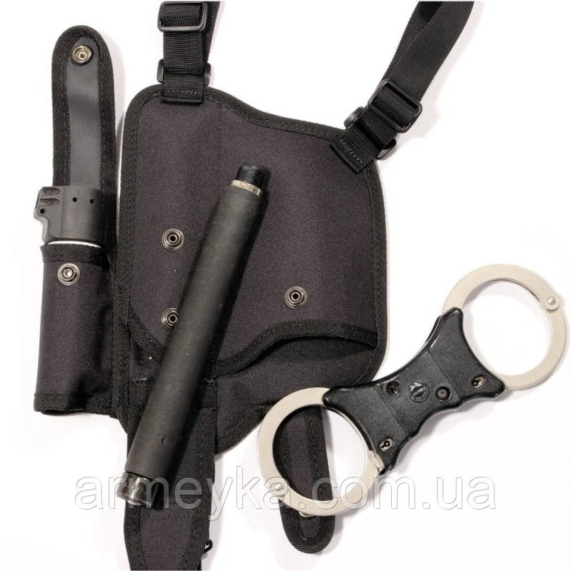 Оперативка, для наручників-газ.балона-телескопа-рації, чорний, нейлон, Оригінал Британія