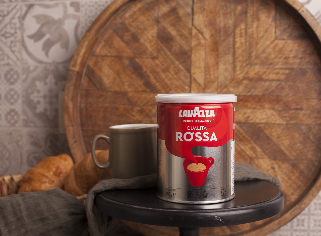 Кава мелена ☕️ Lavazza Qualita Rossa 250 гр. Італія
