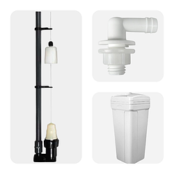 Сольові баки та комплектуючі