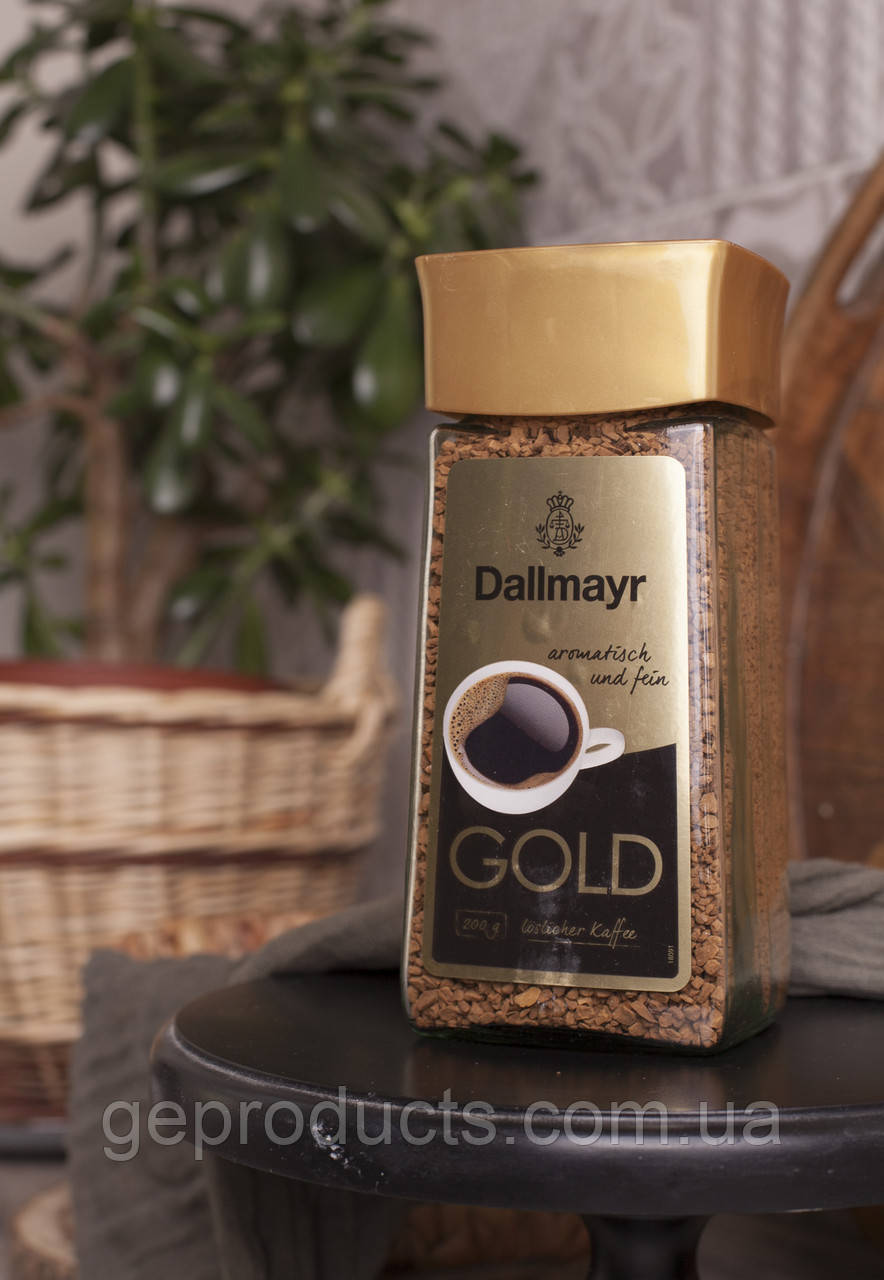 Кава ☕️ розчинна "Dallmayr Gold" Далмаєр Голд. 200 грн. Німеччина