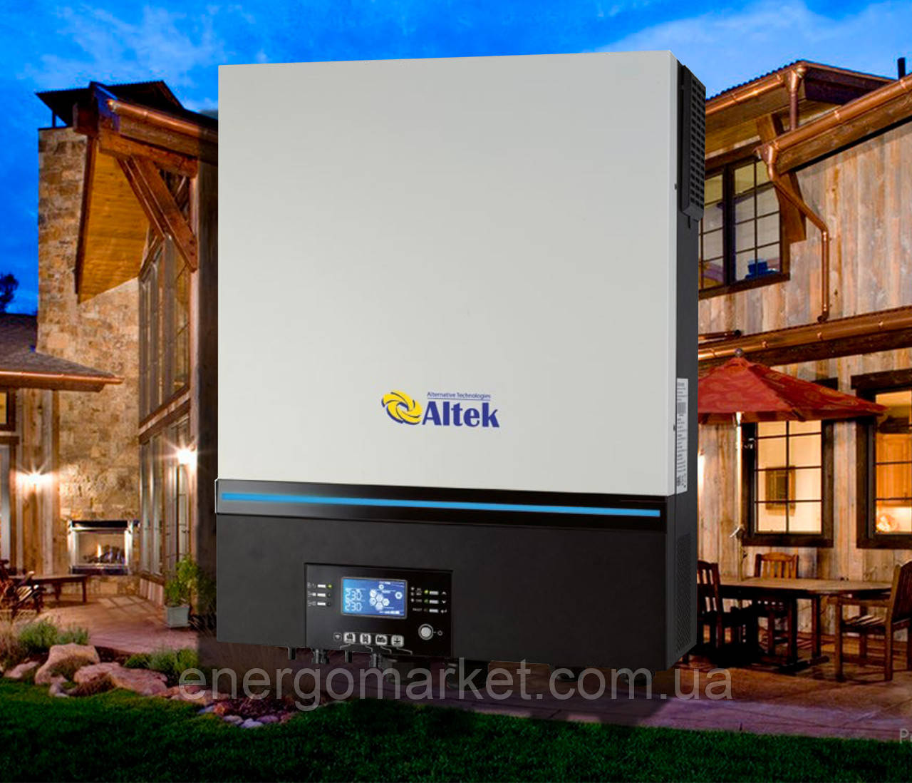 Автономний інвертор ATLAS MAX 7,2 KW, 48 V