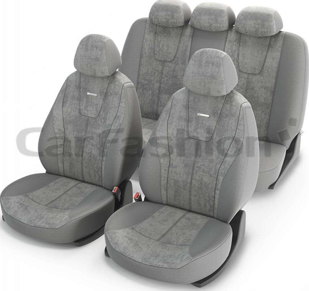 Комплект чехлов на сиденья CarFashion, модель Record, фото 1