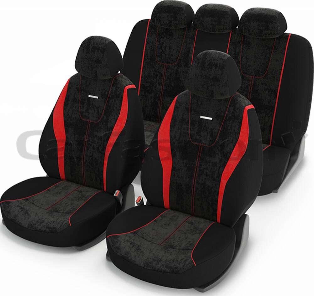 Комплект чехлов на сиденья CarFashion, модель Record, фото 1