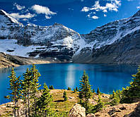 Алмазна Мозаїка на Підрамнику SHLab Гірський Пейзаж Вишивка SH-27543 40x30 см (Повна Викладка)