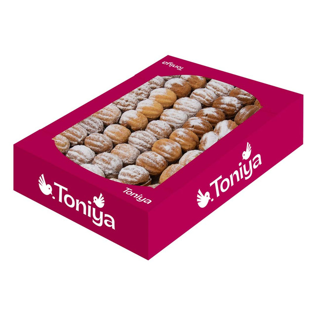 Печенье Орешки мягкие с варенной сгущенкой Згущик вкусные в коробке 1,6 ...