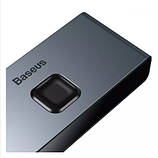 Розгалужувач HDMI сигналу адаптер Baseus Matrix HDMI Splitter (1 вхід, 2 виходи), фото 6