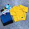 Тепла кофта світшот для хлопчика байковий Жовтий Y-8118 15, Жёлтый, Унисекс, Осень Зима, 11 , 7 лет, фото 5