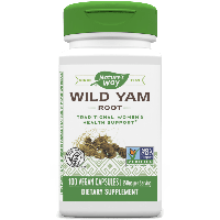 Дикий ямс 425 мг корнеплод (Wild Yam Roo) Nature's Way 100 веганских капсул