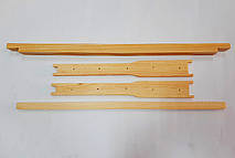 Рамка для вуликів Дадан (10 шт/комплект) Сосна вищого гатунку, єврошип, з роздільниками Гофмана, з отворами