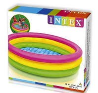Детский надувной бассейн Intex, Бассейн интекс надувной, Надувной бассейн для детей 57422, 147-33 см