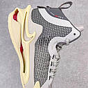 Eur36-46 кросівки Nike Air Zoom G.T. Jump Grey сірі високі, фото 6