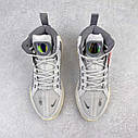 Eur36-46 кросівки Nike Air Zoom G.T. Jump Grey сірі високі, фото 4