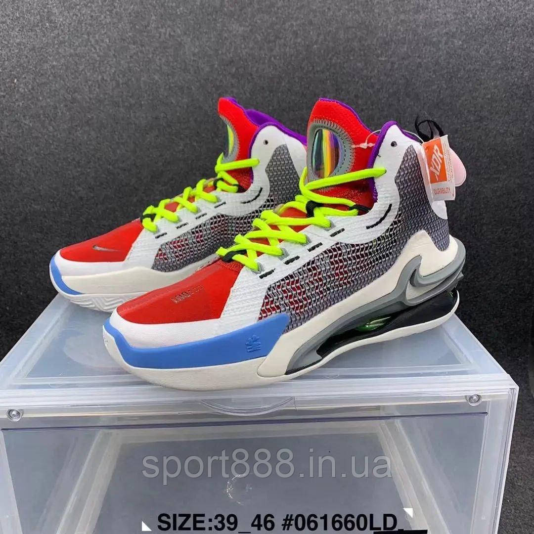 Eur39-46 Баскетбольні кросівки Nike Air Zoom G.T. Jump Multi-Color високі