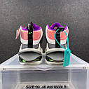 Eur39-46 Баскетбольні кросівки Nike Air Zoom G.T. Jump Multi-Color високі, фото 4