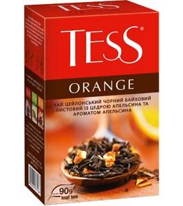 Чай черный листовой Tess Orange 90 гр, цена 65 грн — Prom.ua (ID ...