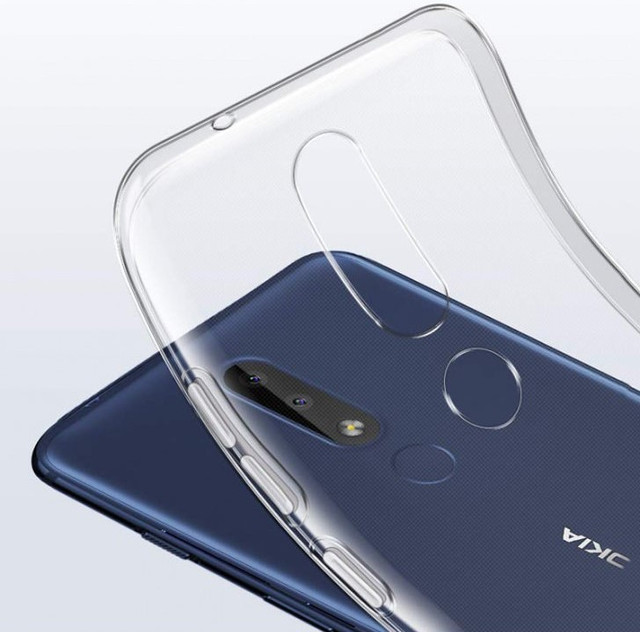 Прозорий силіконовий чохол для Nokia 3.1 Plus (TA-1104) / X3