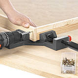 Струбцина кутова 90 градусів, ширина захвату 65 мм, система швидкої фіксації INTERTOOL HT-6042 mst, фото 4