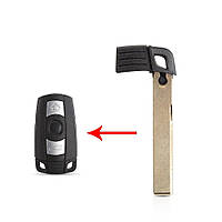 Сменная заготовка аварийного ключа для смарт ключа BMW тип2