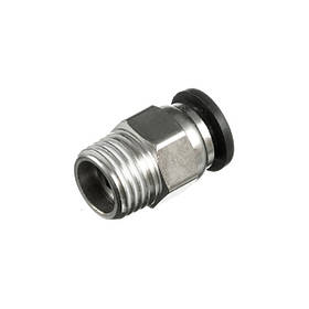 З'єднання цангове для поліуретанових та ін. шлангів 8 мм, 1/4" зовн. різьба INTERTOOL PT-2302 mst mst