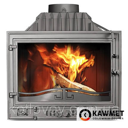 Камина топка KAWMET W4 з правим боковим склом (14.5 kW), фото 1