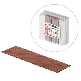 Шпилька для степлера PT-1611, 22 мм (23GA), d = 0.64 мм, 6000 шт./пач. INTERTOOL PT-8722 mst