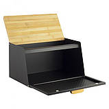 Хлібниця металева Ofenbach KM-100805 35,5х21,5х19,5 см, фото 2