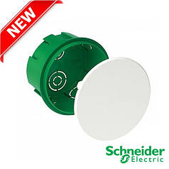 Коробка розподільна для суцільних стін 100х50, IP30, цегла, бетон, врізна, Schneider Electric