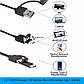 Ендоскоп / Камера 5,5 мм USB/Micro USB/Type-C жорсткий кабель 2м., фото 3