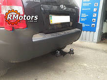 Фаркоп Hyundai Tucson 2004-2010 (Хендай Туксон) без підрізу бампера, фото 4