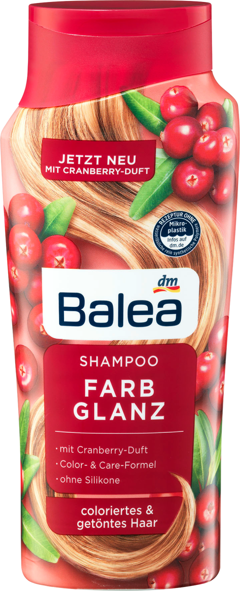 Шампунь Balea для фарбованого волосся "Журавлина", 300 мл