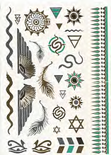 Флеш тату (14,5*20 см) F04