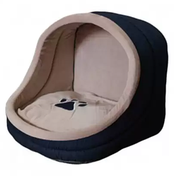 Ліжко для собак та котів Animall Bella Blue-Milk (Анімалл Белла бежевий) 27х27х24х6