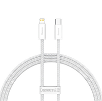 Кабель Baseus DYNAMIC SERIES TYPE-C TO LIGHTNING 20W 1M WHITE (CALD000002)
