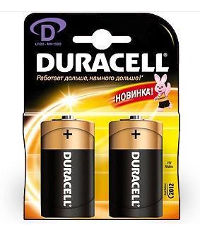 Батарейки Duracell LR-20/2bl