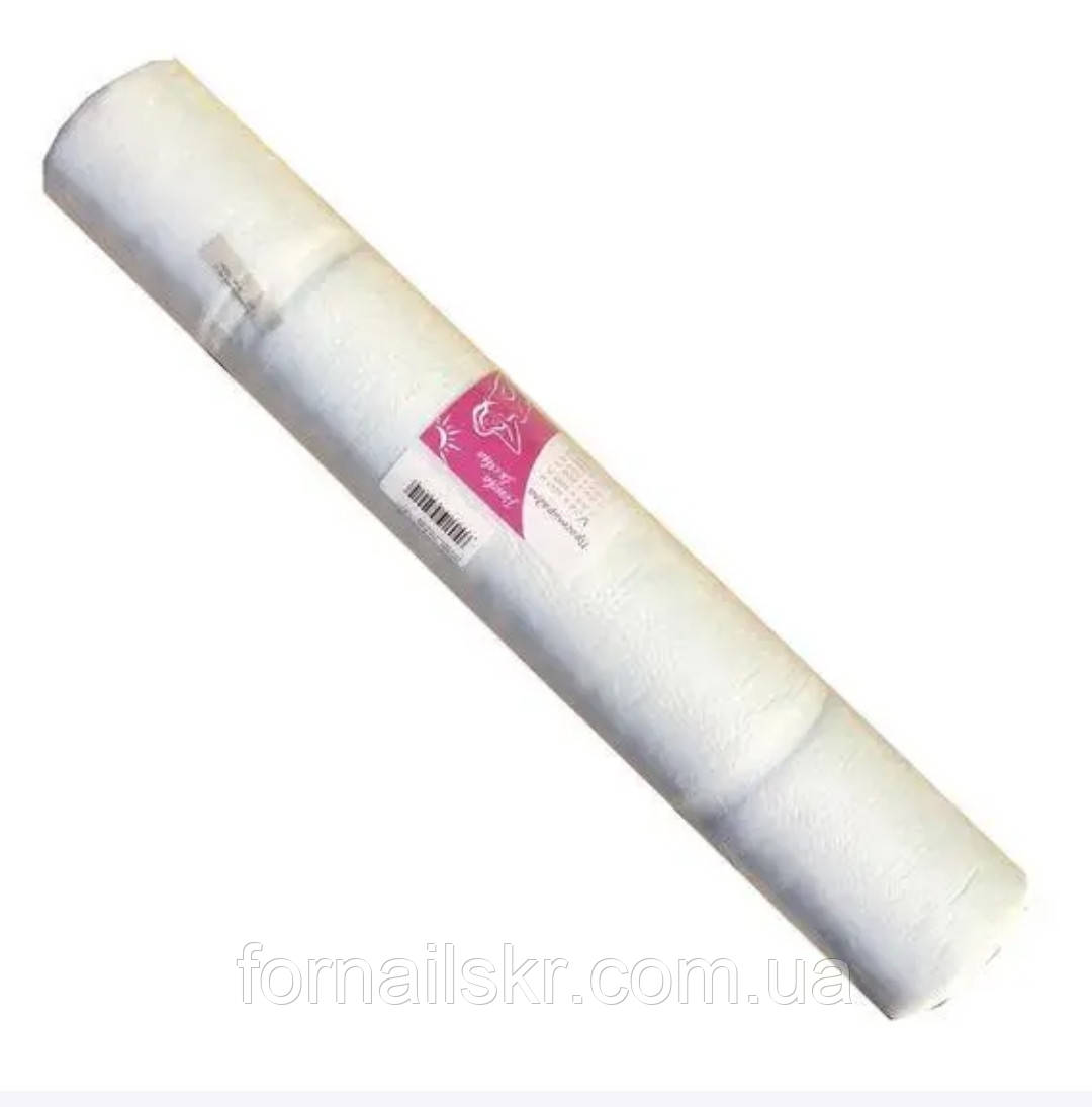 Простинь спанбонд 0,8 х 100 м в рулоні Рожева Білявка біла (ID ...