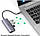 Хаб UGREEN CM252 USB-C - 3 x USB 3.0 RJ45 Micro USB Multifunction Adapter Silver (60718), фото 4