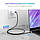 Кабель UGREEN US261 USB 2.0 C M/M Round Cable Nickel Plating Aluminum Shell 2m (Gray Black(50152), фото 3