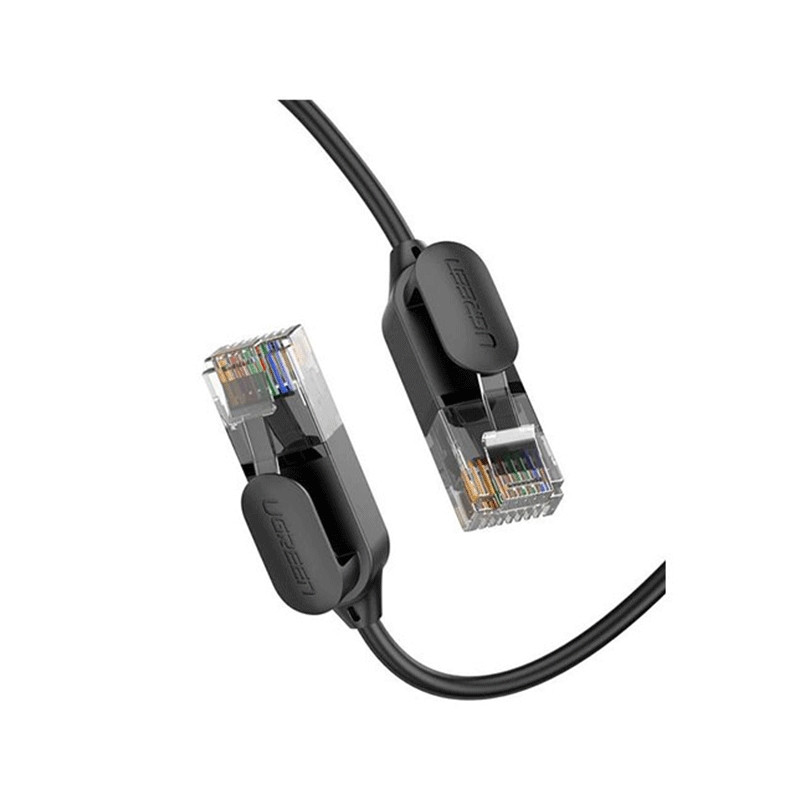 Кабель мережевий UGREEN  NW122 CAT 6A Pure Copper Ethernet Cable OD2.8 3m (Black) (70653)