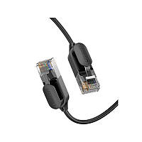 Кабель сетевой UGREEN NW122 CAT 6A Pure Copper Ethernet Cable OD2.8 3m (Black) (70653)