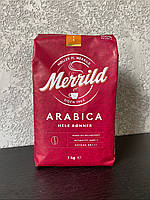 Кофе в зернах Merrild Arabica 1 кг Италия
